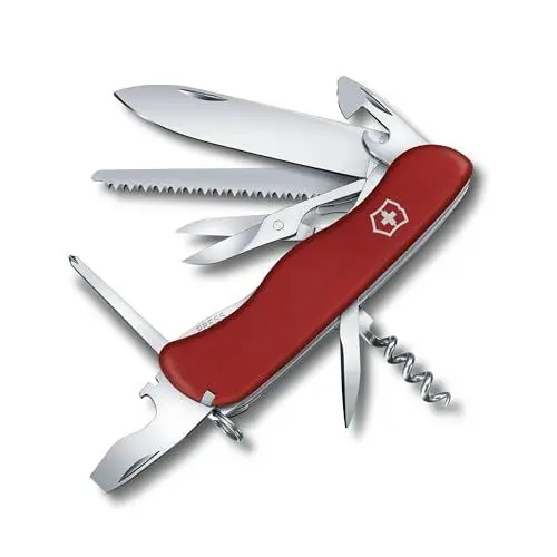 Produktbild: Victorinox Schweizer Taschenmesser Outrider, Swiss Army Knife, Multitool, 14 Funktionen, Feststellklinge, Schraubendreher