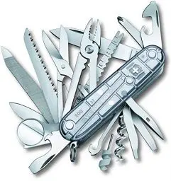 Produktbild: Victorinox Schweizer Taschenmesser, Swiss Champ, Multitool, 33 Funktionen, Klinge, Korkenzieher, Mini-Schraubendreher 1.5 mm