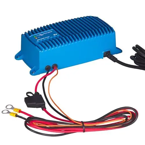 Produktbild: Victron Energy Blue Smart Batterie Ladegerät 12-Volt 7 Ampere 230V - Autobatterie Ladegerät - Batterieerhaltungsgerät und Desulfator - IP67 Geschützt - Bluetooth - CEE 7/7