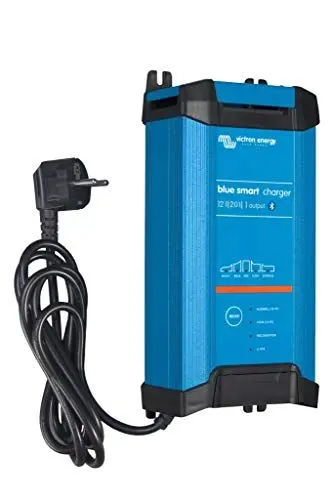 Produktbild: Victron Energy Blue Smart Batterie Ladegerät 12-Volt 20 Ampere 230V - Autobatterie Ladegerät - Batterieerhaltungsgerät und Desulfator - IP22 Geschützt - Bluetooth - Einzelausgang - CEE 7/7