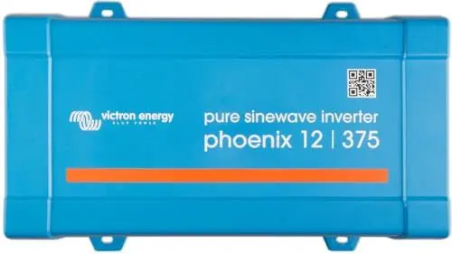 Produktbild: Victron Energy 375VA 12-Volt 230V AC Reiner Sinus Wechselrichter (Schuko)