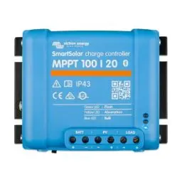 Produktbild: Victron Energy SmartSolar MPPT Laderegler 100V 20 Amp 48-Volt Solarladeregler (Bluetooth)