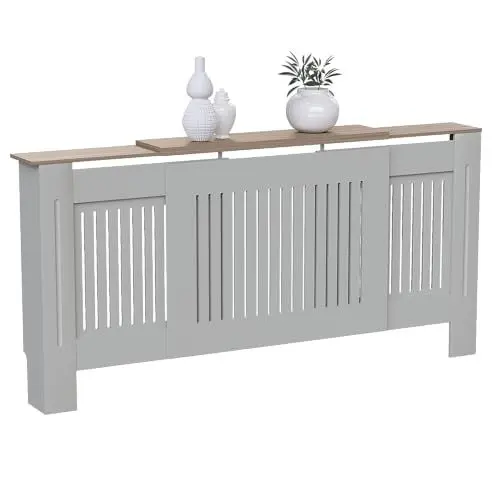Produktbild: Vida Designs Arlington Heizkörperverkleidungen (grau, verstellbar) Eingangsbereich, Wohnzimmer, Wohnmöbel
