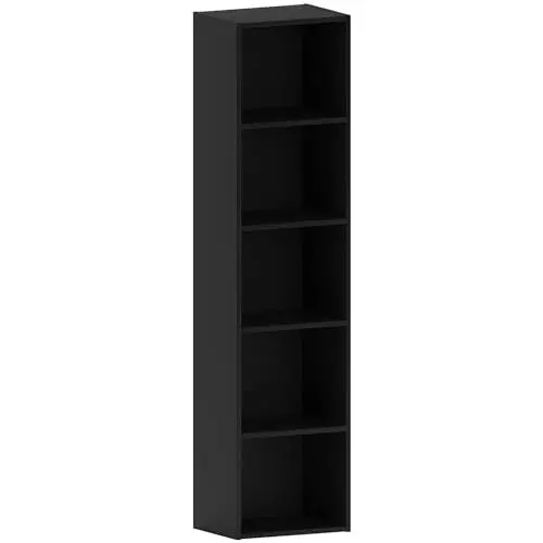 Produktbild: Vida Designs Büro-Bücherregale, Holz, Schwarz, Standard, 333638