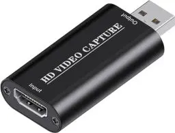 Produktbild: Videoaufnahmekarte Capture Card hdmi USB Adapter,4K HDMI Video Capture Card HDMI zu USB 2.0 für Gaming, Streaming, Kompatibel mit Nintendo Switch, PS3/4, Xbox One