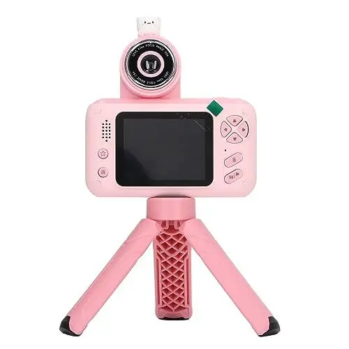 Produktbild: Videokamera-Spielzeug, 40 MP Foto, Wiederaufladbar, Tragbar, für, Digitaler Camcorder, Spaß Beim Spielen, 3–10 Jahre Alt (32G)