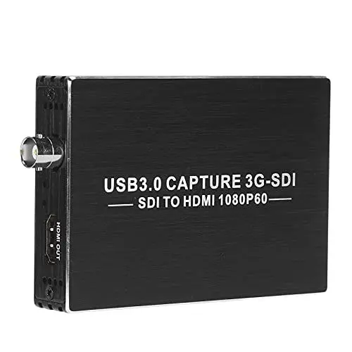 Produktbild: Denash Video-Karte, 3G SDI-zu-HD-Multimedia-Schnittstelle 1080P USB3.0-Karte für Produktionsprogramme, Sicherheitsüberwachung, Aufzeichnung von Schulungsunterlagen