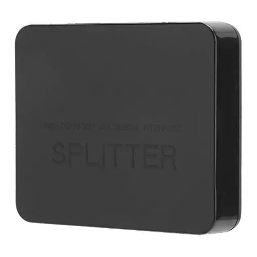 Produktbild: Video-Splitter, Auflösung 1920 x 1080 Lange Lebensdauer Hochauflösender Multimedia-Schnittstellen-Splitter Zuverlässig Praktisch für Supermärkte für Einkaufszentren