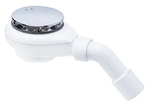 Produktbild: Viega Ablaufgarnitur Tempoplex Modell 6961, 115 mm x DN40/50 mm, kunststoff/verchromt, 575601
