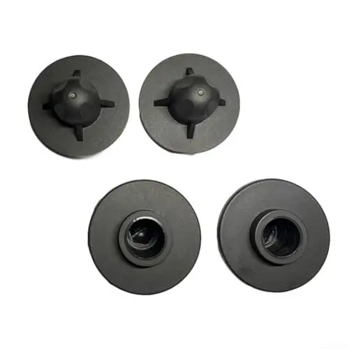 Produktbild: Vielseitiges Gummi-Campingstuhlbein-Set bietet Schutz und Griffkraft (13 mm)