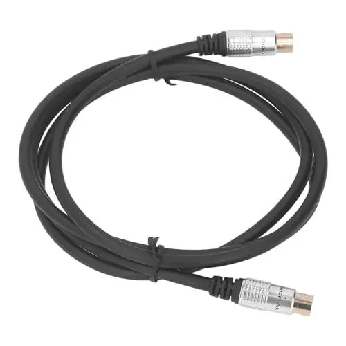 Produktbild: Vielseitiges Koaxialkabel, Schutz vor Stromschlägen, Reduzierung von Störungen, 4,9 Fuß Langes TV-Kabel mit PVC + Aluminiumlegierung, für Analoge oder Digitale Signale