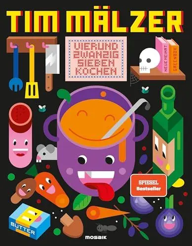 Produktbild: Vierundzwanzigsieben kochen: Mit über 100 Rezepten, in hochwertiger Ausstattung mit Lesebändchen