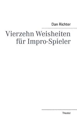 Produktbild: Vierzehn Weisheiten für Impro-Spieler