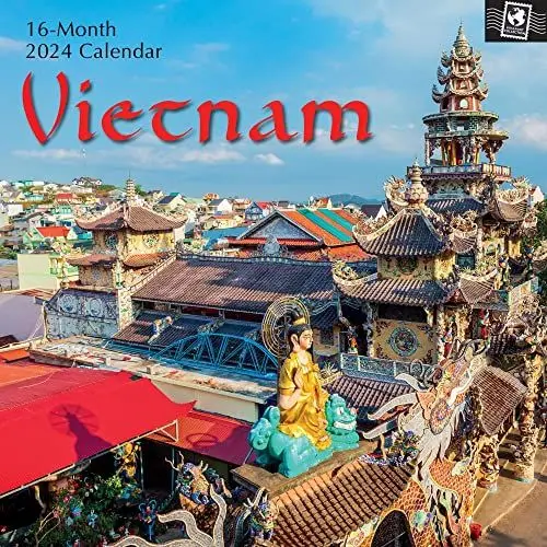 Produktbild: Vietnam 2024 – 16-Monatskalender: Original The Gifted Stationery Co. Ltd (Mehrsprachig) (Kalender) (Wall-Kalender)