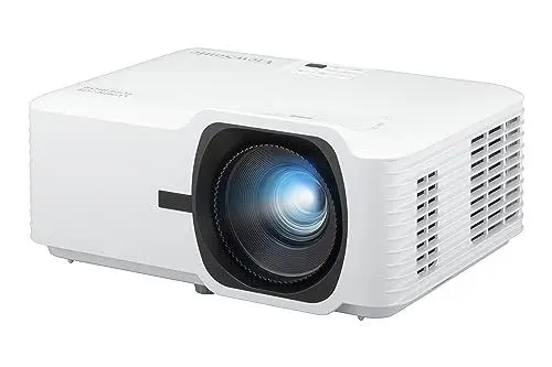 Produktbild: ViewSonic V52HD Full HD 1080P Laser Beamer, 5000 ANSI-Lumen, Ultra-großer Bildschirm, Keystone-Korrektur, 2X HDMI, USB-A, 15W Lautsprecher