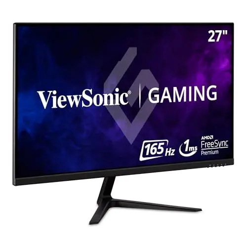 Produktbild: Viewsonic VX2718-P-MHD 68,6 cm (27 Zoll) Gaming Monitor (Full-HD, Adaptive Sync, 1 ms, 165 Hz, HDMI, DP, geringer Input Lag, Lautsprecher) Schwarz