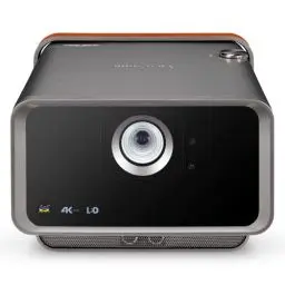 Produktbild: Viewsonic X10-4K UHD Heimkino LED Beamer (4K, 2.400 Lumen, Rec. 709, HDR, 2x HDMI, USB, USB-C, WLAN Konnektivität, Bluetooth, SD-Kartenleser, 2x 8 Watt Lautsprecher) anthrazit-metallic