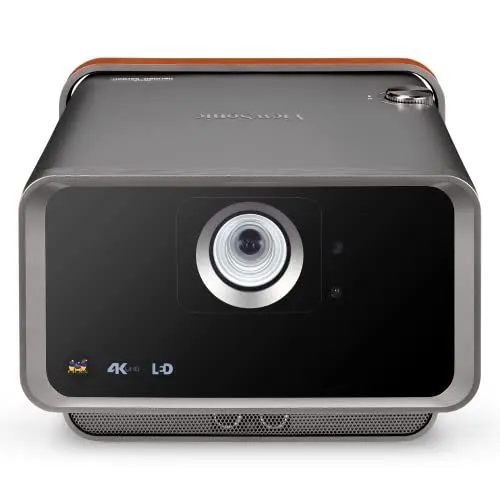 Produktbild: Viewsonic X10-4K UHD Heimkino LED Beamer (4K, 2.400 Lumen, Rec. 709, HDR, 2x HDMI, USB, USB-C, WLAN Konnektivität, Bluetooth, SD-Kartenleser, 2x 8 Watt Lautsprecher) anthrazit-metallic