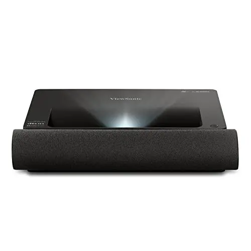 Produktbild: Viewsonic X2000B-4K Ultrakurzdistanz Laserbeamer (4K, 2000 ANSI Lumen, 2x HDMI, USB, 2x 10 Watt + 2x 25 Watt Cube, 5G Internet-Empfang) Schwarz