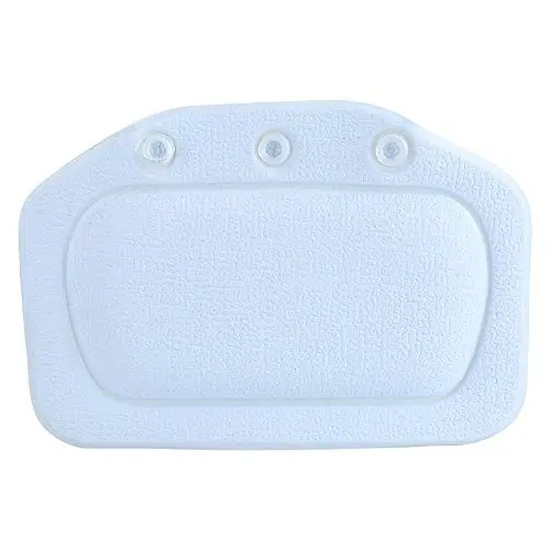 Produktbild: VIFERR Badewannenkissen, Kopf Nacken Badekissen Weiches Schaumkissen Gepolstert Spa Badewanne Kissen Kopfstütze Rückenkissen Badezimmer (Blau)