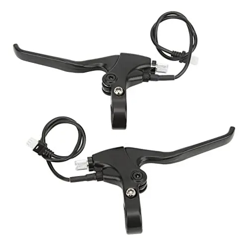 Produktbild: Keenso 1 Paar 22,2 Mm Elektrische Fahrradbremshebel, Fahrradlenkerbremshebel für TSDZ‑2 Motor Schwarz