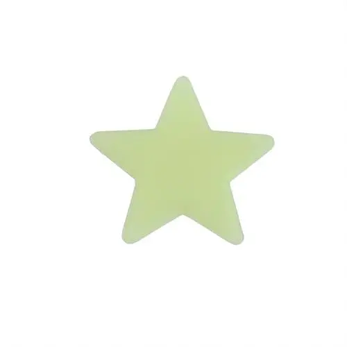 Produktbild: VIFERR Leuchtende Sterne Wandsticker, 100 Stück 3D Leuchtsterne Selbstklebende Wandaufkleber Wandtattoo Leuchten im Dunkeln Sternenhimmel Aufkleber für Baby Kinderzimmer