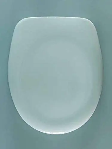 Produktbild: VIGOR GmbH WC-Sitz Vigor, Modell: Derby Basic, Edelstahlscharniere für Stand-WC, weiß alpin