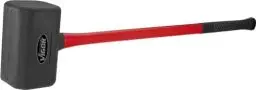 Produktbild: ViGOR Gummihammer 5 kg V2234 I 900 mm, Hammer-Kopf-mm 105 mm - rückschlagfrei durch Stahlkugeln, robuster Kunststoff-Hammerstiel I ideal zum Lösen festgerosteter Felgen