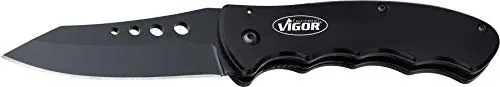 Produktbild: Vigor Outdoor-Klappmesser (robuste Arretierung, inklusive Nylon-Tasche) V4651