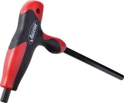 Produktbild: Vigor T-Griff Schraubendreher, Schlüsselweite 4 mm, 6-Kant, 1 Stück, V2506