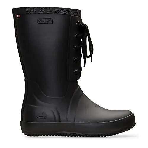 Produktbild: Viking Damen Retro Logg Gummistiefel, Black,36 EU