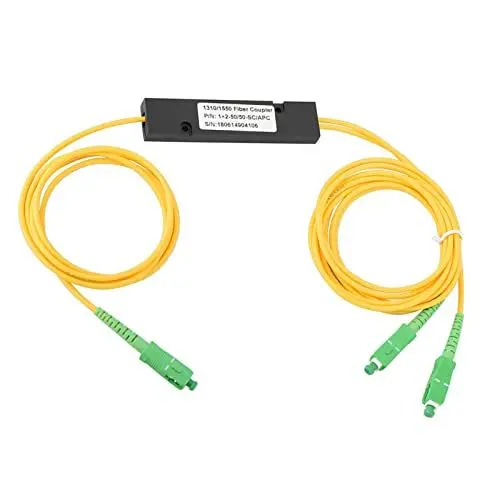 Produktbild: Vikye PLC-Singlemode-Glasfaser-Splitter für Glasfaser-Pigtails SC/UPC SC 1X2