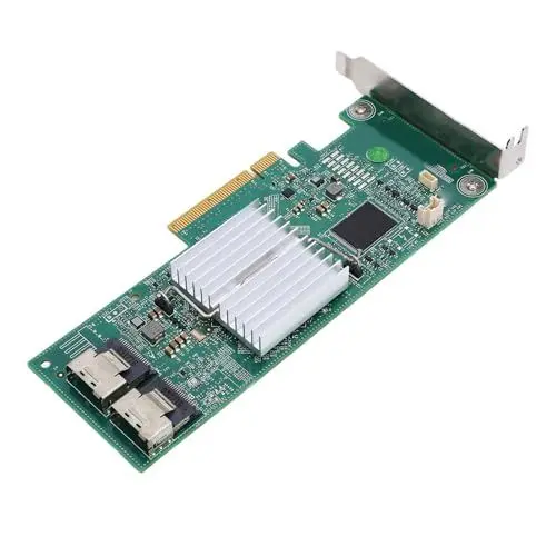 Produktbild: Vikye RAID-Controller-Karte, Interne PCI-Express-SAS-RAID-Array-Karte, Dual SFF8087 8 SAS Kompatibel mit RAID 0 1 5 10 PCIE X 8