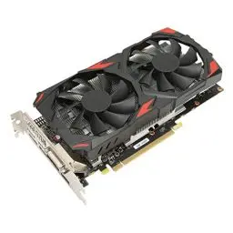 Produktbild: VBESTLIFE RX 580-Grafikkarte, 8 GB GDDR5 256-Bit-Gaming-Grafikkarte, PCI Express 3.0x16, 3 DisplayPort HDMI DVI, Dual Air Cooling PC-Grafikkarten, Unterstützung für 4K-Displays