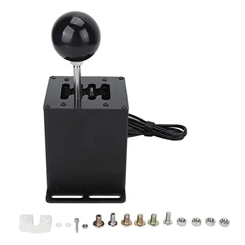 Produktbild: Zunate USB Simulator Shifter für ATS ETS Dust WRC SIM Racing Game, 7R PC Game H Gearshifter für G29 G27 G25 G920, für T300RS GT Lenkräder
