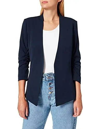 Produktbild: Vila Damen Viher New 3/4 Blazer/Su-noos Blazer, Navy Blazer ,M