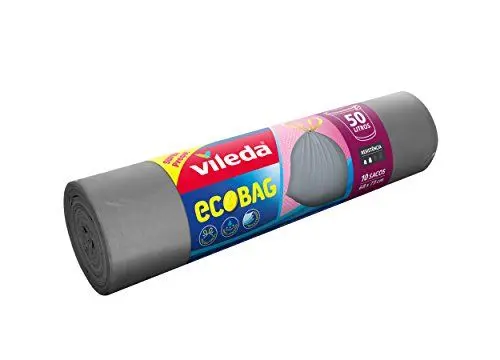 Produktbild: FORNOR Vileda 15191 MÜLLBEUTEL MIT AUTOMATISCHEM VERSCHLUSS ECOBAG X10 50 l