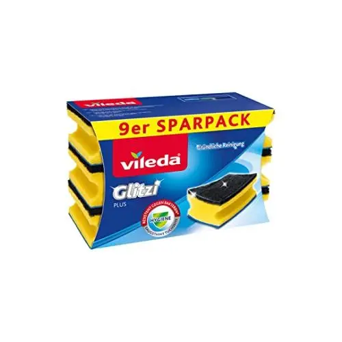 Produktbild: Vileda Topfreiniger, Schaum, Blau, 9er Pack