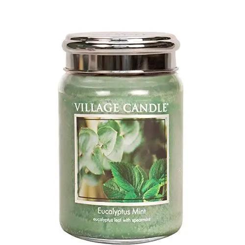 Produktbild: Village Candle - Kerze aus Glas, 737 g, Eukalyptus und Minze