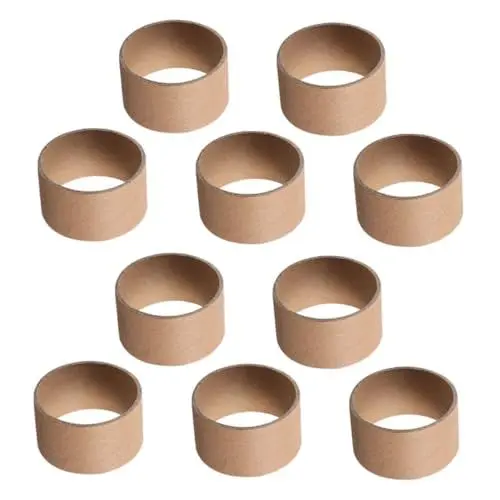 Produktbild: VILLCASE Papierröhren 10 Stück Bastelrollen Pappröhren Toilettenpapierrollen Vielseitiger Künstlerbedarf