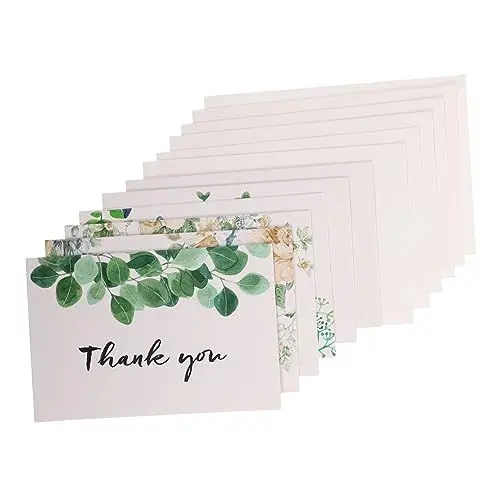 Produktbild: VILLCASE 12St danke dir Karte dankeskarten thank you cards Karten für Partys danksagungskarten geburtskarte Jubiläumskarten danke karten DIY-Weihnachtsbotschaft Grußkarten Danke Gruß Papier