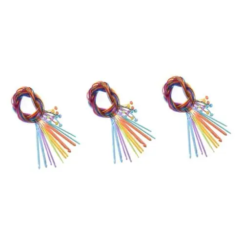Produktbild: VILLCASE Häkelnadel-set 120 Cm Stricknadel-set Webwerkzeuge Für Den Heimgebrauch Zufällige Farbe