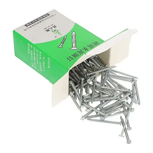 Produktbild: VILLCASE 195 Stück Zement Nagel Nägel Aus Zementstahl Punktspitze Stahlnagel Punktspitze Wandnagel Nagel Aus Stahl Nägel Mit Gerader Maserung Wandpflöcke Stahlbetonnägel Hardware-nägel Hart