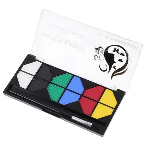 Produktbild: VILLCASE 6 Farbe Wasser-löslich Gesicht Make-up Kit Halloween Jungen und Mädchen Malerei Pigment Set
