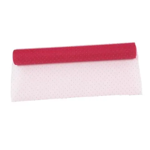 Produktbild: VILLCASE 1 Rolle gepunktetes Garn Wickelgarn dekorative Blumen Blumenverpackungspapier Gaze Packpapier Blumenwickelnetz Verpackungszubehör für Floristen Koreanisch Geschenkpapier schmücken