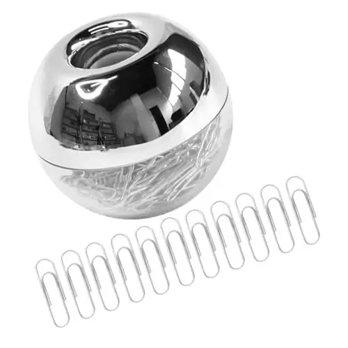 Produktbild: VILLCASE 1 Set Datei Dokument Papier Clips Metall Geformt Papier Clips Büro Liefert Clip Ideen