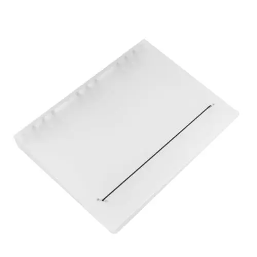 Produktbild: VILLCASE 2St Papierhalter Klemmbrett the descrnt slice Beschreibung pezzettino Helmlicht Ordner mit Sperrholzdateien Papierhalter aus Hartfaser schnellhefter Datei Zwischenablage
