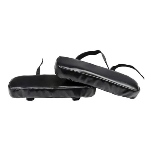Produktbild: VILLCASE Armlehnen-Set Für Stühle Ellenbogenkissen Unterseite Aus Weichem Memory-Schaum Für Büro Und Zuhause Schwarz