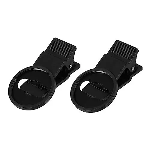 Produktbild: VILLCASE 2stücke Handy Kamera Linse Clips Für Weitwinkel Makro Und Fischaugen-objektive Hochwertige rutschfeste Smartphone Objektivhalter Für Fotos Und Videos
