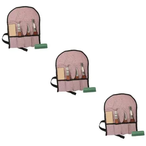Produktbild: VILLCASE 3 Sets Gravur Set Schnitzwerkzeug Holzbearbeitungswerkzeuge Holzschnittschneider Handform Set Hohleisen Für Drechselarbeiten Kunsthandwerk Bildhauerwerkzeuge
